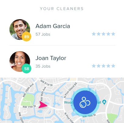 A house well cleaned